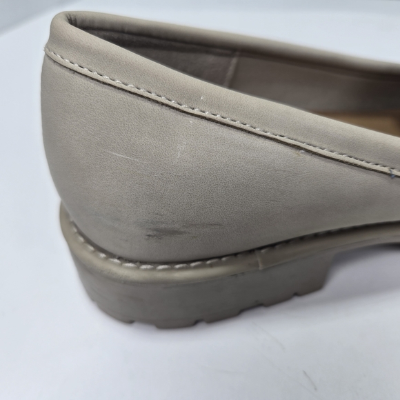 Dolce Vita Claudia Chunky Beige Horsebit Penny Loafers w/ Silver Accent Size 10 - Picture 13 of 14